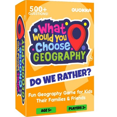 QUOKKA Board Game for 8-12 Year Olds - Card Quiz Game - What Would You Choose | Family, Kids, History, Original