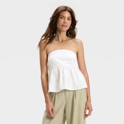 Women's Babydoll Tube Top - A New Day™