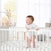 Sweet Jojo Designs Gender Neutral Baby Fitted Crib Sheet Boho Rainbow White and Green - 2 of 4