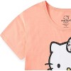 Hello Kitty Sanrio Girls 2 Piece Short Sleeve T-Shirt and Bike Shorts Set for Big Kids - 4 of 4