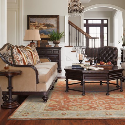 Red Hand-Knotted Wool 2' x 3' Area Rug