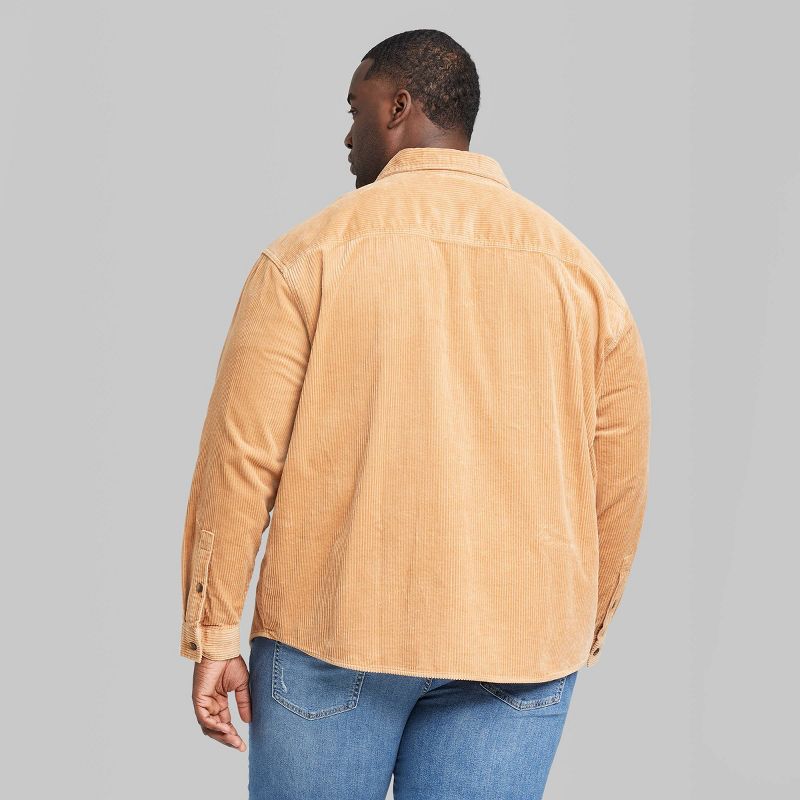 Men's Casual Fit Corduroy Button-Down Shirt - Original Use™, 3 of 4