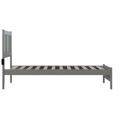 Tahoe Twin Wood Frame Platform Bed with Headboard