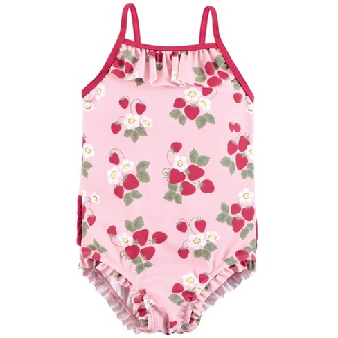 Baby Girls' pc Strawberry Puff Sleeve Bikini Cat Jack™ Blue