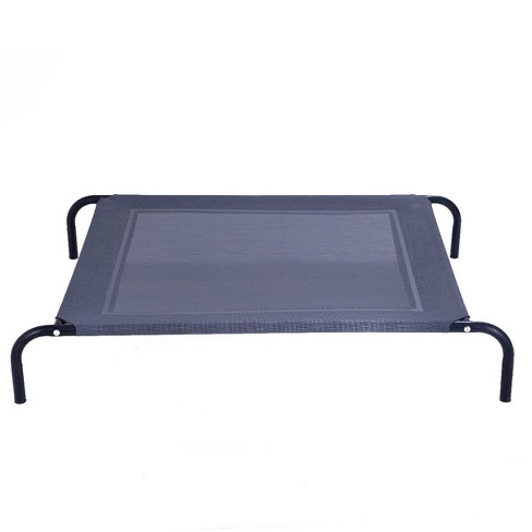 Costway Large Dog Cat Bed Elevated Pet Cot Camping Steel Frame Mat : Target