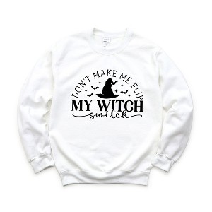 Simply Sage Market Women's Graphic Sweatshirt Witch Switch - 1 of 4