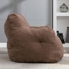 KTMBDW Large Bean Bag Chair with Filling, 40 inch Memory Foam Bean Bag Chairs, Ultra Soft Fabric for Living Room, Bedroom - 3 of 4