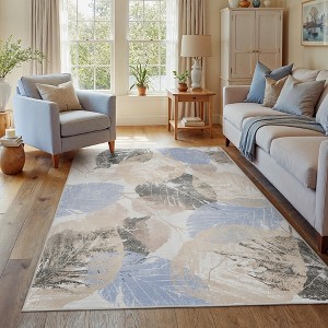 Abynow Medallion Distressed Persian Indoor Area Rug - 1 of 4