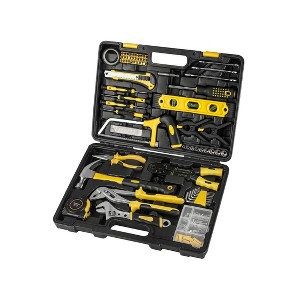 KTMBDW 218pcs Home Repair Tool Set Kit, with Plastic Tool box Storage Case - 1 of 4
