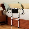 Topteng Sleep Safe Bed Slide Rail, Foldable Bedside Handrails for Getting Up - 2 of 4