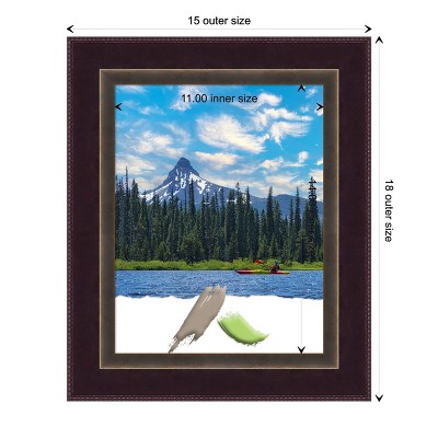Classic Gold and Espresso Wood 11x14 Wall Frame
