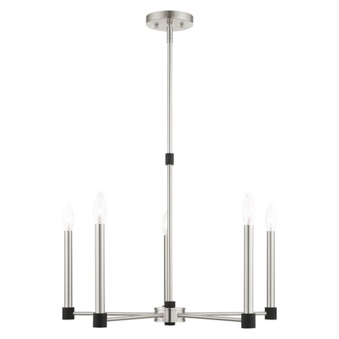 Livex Lighting Karlstad 5 - Light Chandelier in  Brushed Nickel - image 1 of 1