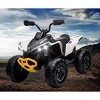 Kids Ride On Electric ATV, 12V Ride On Toy, Toddler Battery Powered 4-Wheeler Quad ATV Car with 2x35W Motors, High Low Speeds, LED Lights, Music - 2 of 4