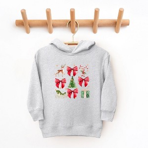 The Juniper Shop Coquette Christmas Chart Toddler Graphic Hoodie - 1 of 3