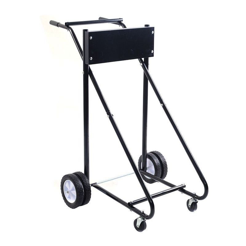 Costway 315 LBS Outboard Boat Motor Stand Carrier Cart Dolly Storage Pro Heavy Duty, 1 of 11