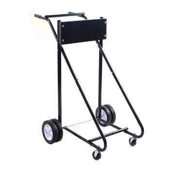Costway 315 LBS Outboard Boat Motor Stand Carrier Cart Dolly Storage Pro Heavy Duty