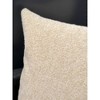 Beige Boucle 24x24 Indoor Outdoor Pillow - 4 of 4