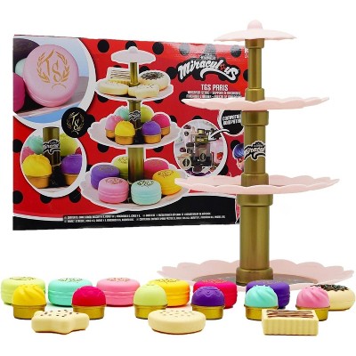 Miraculous Ladybug - Sprinkles n' Slimy Birthday Cake Creations - Slime Kit  for Girls and Boys, Role Play Toys for Kids with Cake Stand, Light Clay,  Toppings, Decorations and Cooking Tools, Wyncor 