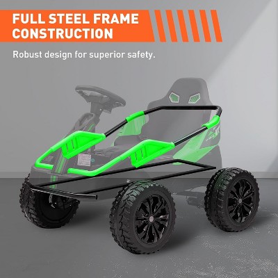 Green 24V 4x4 Ride On UTV Car with Parent Remote
