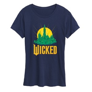 Women's - Wicked - Emerald City Short Sleeve Graphic T-Shirt - 1 of 4