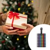 Unique Bargains Argyle Pattern Luggage Tag Colorful 1 Pc - 4 of 4