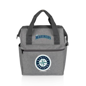 MLB Seattle Mariners Insulated Cooler Backpack: 16-Can Capacity, Zip Closure, Adjustable Straps - 1 of 3