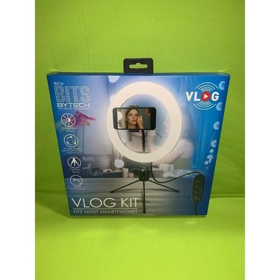 BYTECH SELFIE RING LIGHT WITH TRIPOD-SM TBPGMC102BK