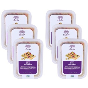 Divina Olive Bruschetta  - Case of 6/7.8 oz - 1 of 4