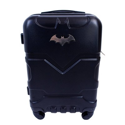 DC Comics   Batman Hardside Carry On Spinner Suitcase - Black