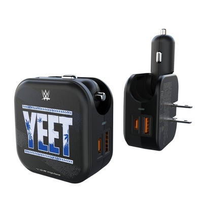 WWE SuperStars (M) Steel 18-Watt 2 in 1 USB A/C Charger