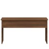 vidaXL Coffee Table Brown Oak 40.2"x19.9"x20.7" Engineered Wood - 4 of 4