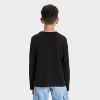 Boys' Long Sleeve Polaroid Camera Graphic T-Shirt - Cat & Jack™ Black - 3 of 4