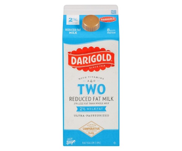 Darigold 2% Milk - 0.5gal