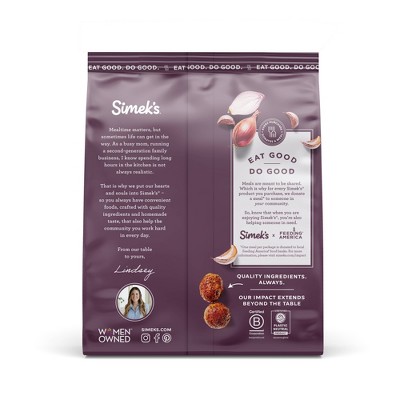 Simek's Angus Beef Meatballs - Frozen - 12oz