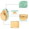 Unique Bargains Handle Bath Brush 4.72"x2.36" 1 Pc - 3 of 4