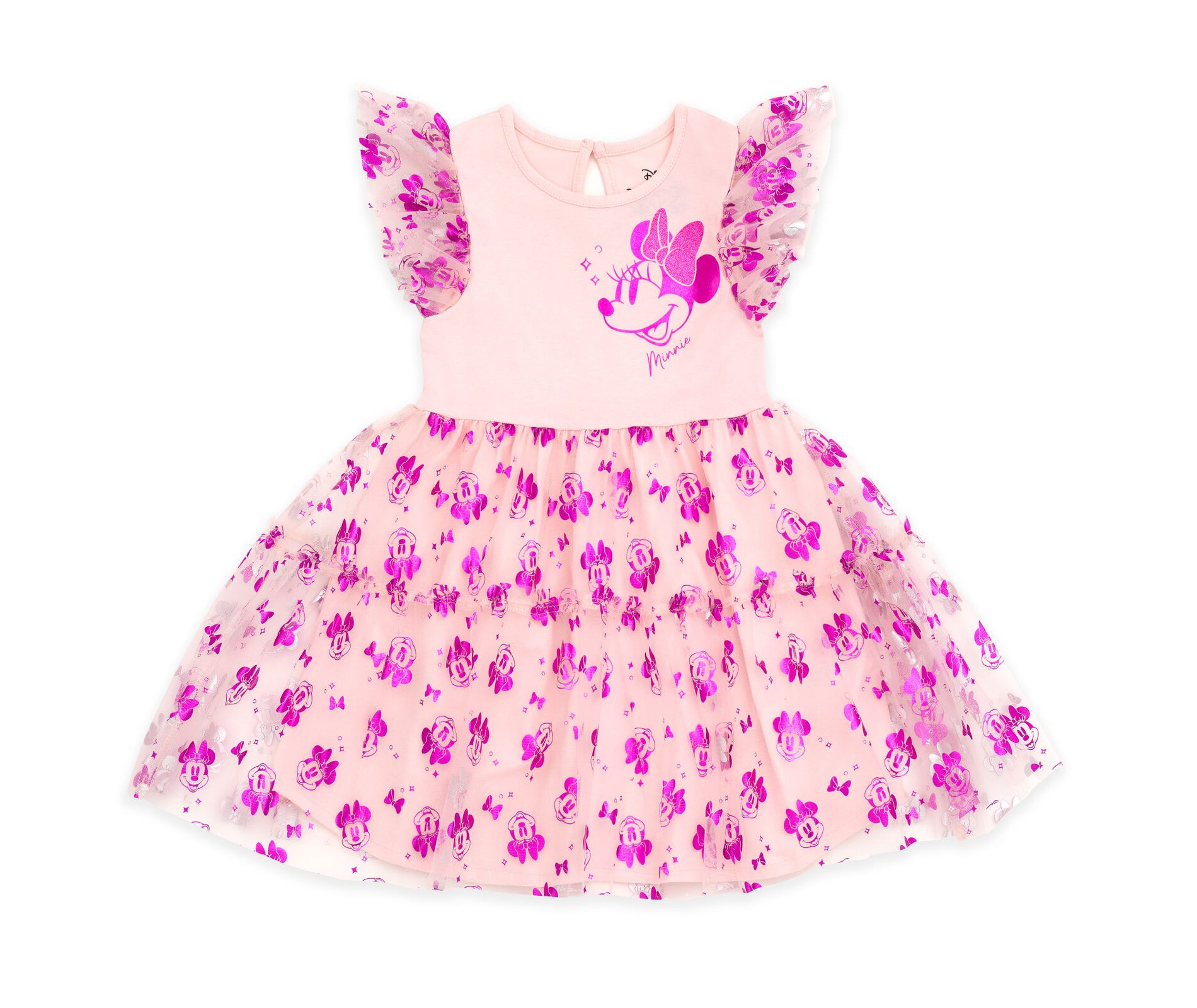 Disney Minnie Mouse Toddler Girls Dress Pink 3T