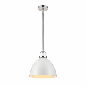 Elk Home Somerville 1 - Light Pendant in  Gloss White - 1 of 3