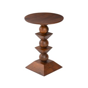 MH London Gino Solid Wood End Table - 1 of 1