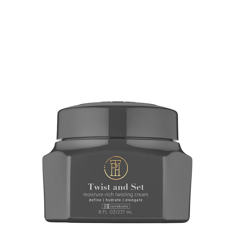 TPH By Taraji Twist and Set Twisting Curl Cream with Shea Butter &#38; Castor Oil for Natural Hair Styling - 8oz, 1 of 6