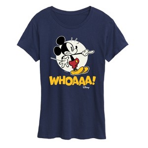 Women's - Disney - Mickey Mouse Short Sleeve Graphic T-Shirt - 1 of 4