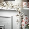 Sullivans 60" Artificial White Eucalyptus Cone Garland - 3 of 4