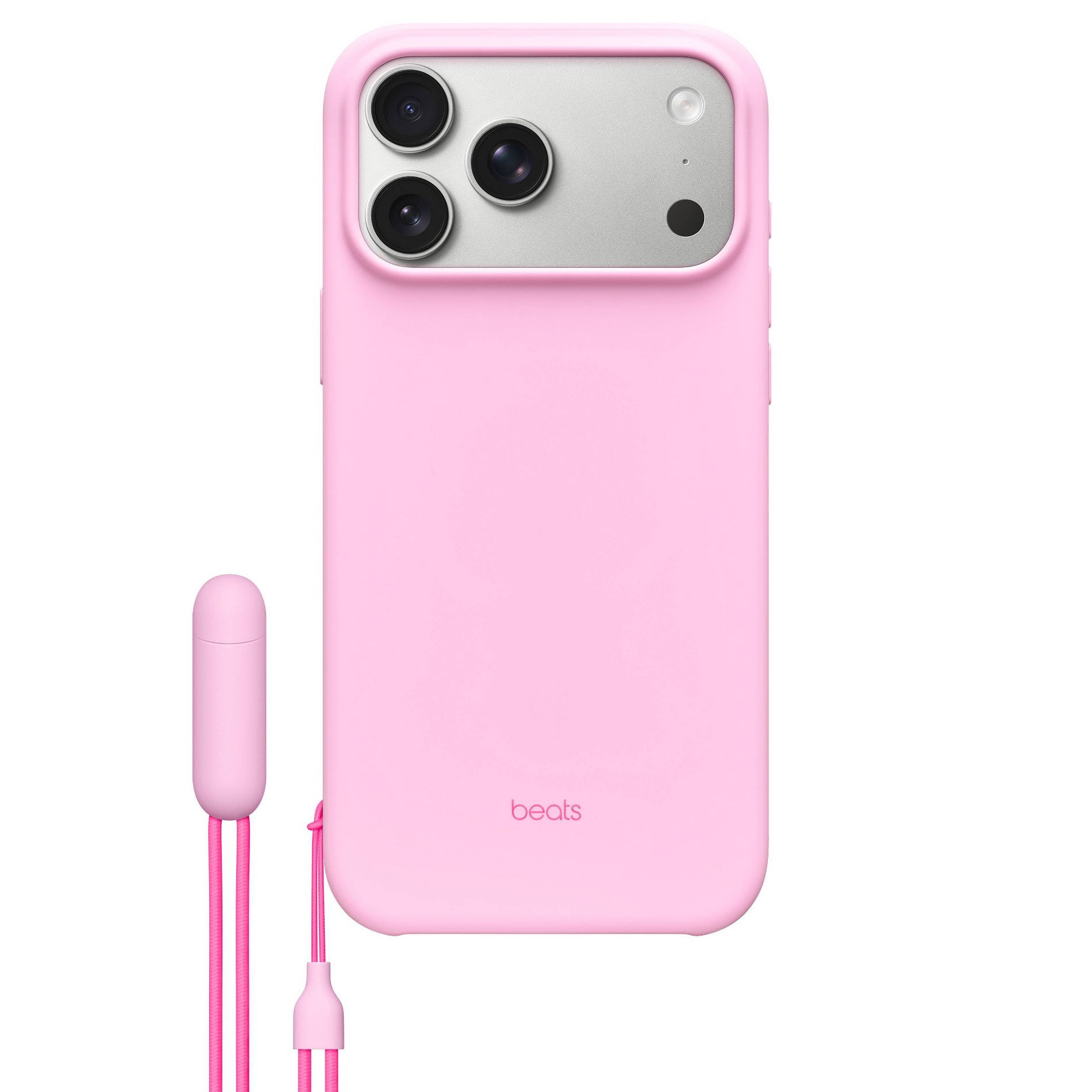 Beats iPhone 17 Pro Max Kickstand Case with MagSafe and Camera Control - Pebble Pink