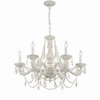 Crystorama Lighting Paris Market 6 - Light Chandelier in  Antique White - 4 of 4