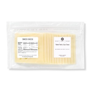 Swiss Cheese - price per lb - 0.4-0.7lbs - Market Pantry™ - 1 of 3