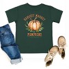 The Juniper Shop Harvest Market Pumpkins Local Organic Toddler Short Sleeve Tee - 3T - Forest - 3 of 4