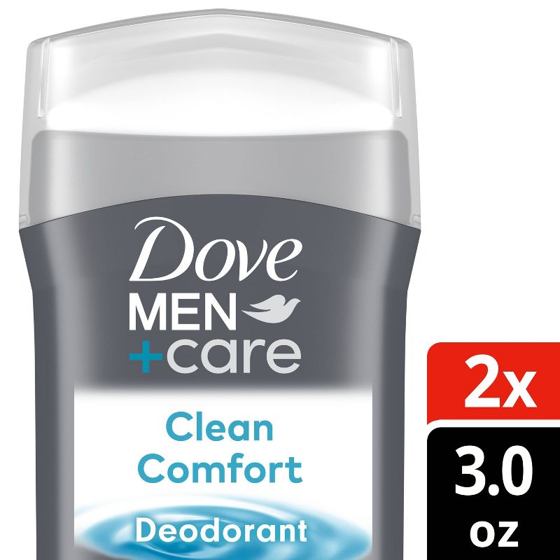 Dove Men+Care Deodorant Stick - Clean Comfort - 3oz, 1 of 8