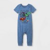 Baby Boys' 3pc Marvel Top & Bottom Set - Blue - 3 of 4