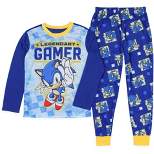 Sonic The Hedgehog Pajamas Boys Legendary Gamer Two Piece Kids Pajama Set