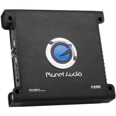 Planet Audio AC1200.4 1200W 4/3/2 Channel Car Amplifier Power Amp Stereo AC12004