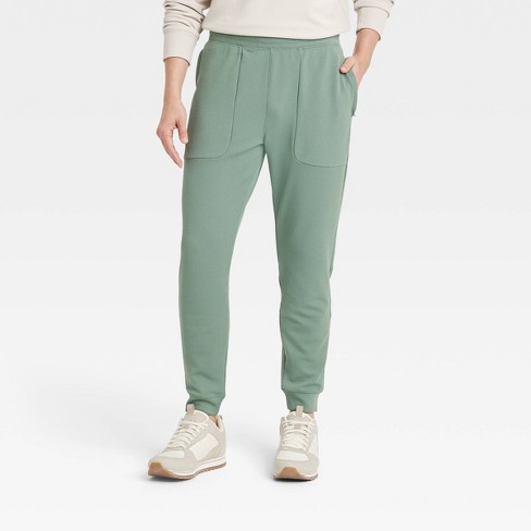 Men's Heavy Waffle Joggers - All In Motion™ Green S : Target